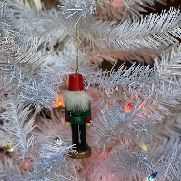 Vintage Nutcracker Wooden Christmas Ornament - Picture 5 of 5